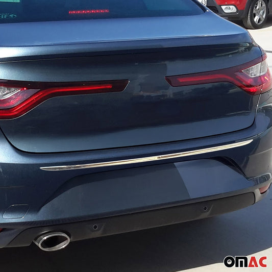 Bandă decorativă portbagaj, bandă decorativă spate pentru Opel Insignia B 2017-2022, oțel inoxidabil cromat