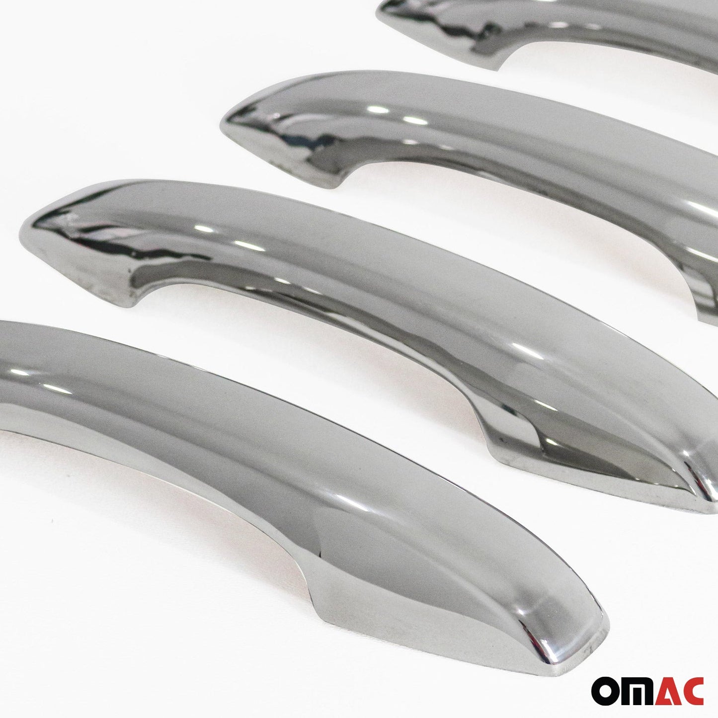 Türgriff Blende Türgriffkappen für Dacia Sandero 2021-2025 Edelstahl Silber 5tlg