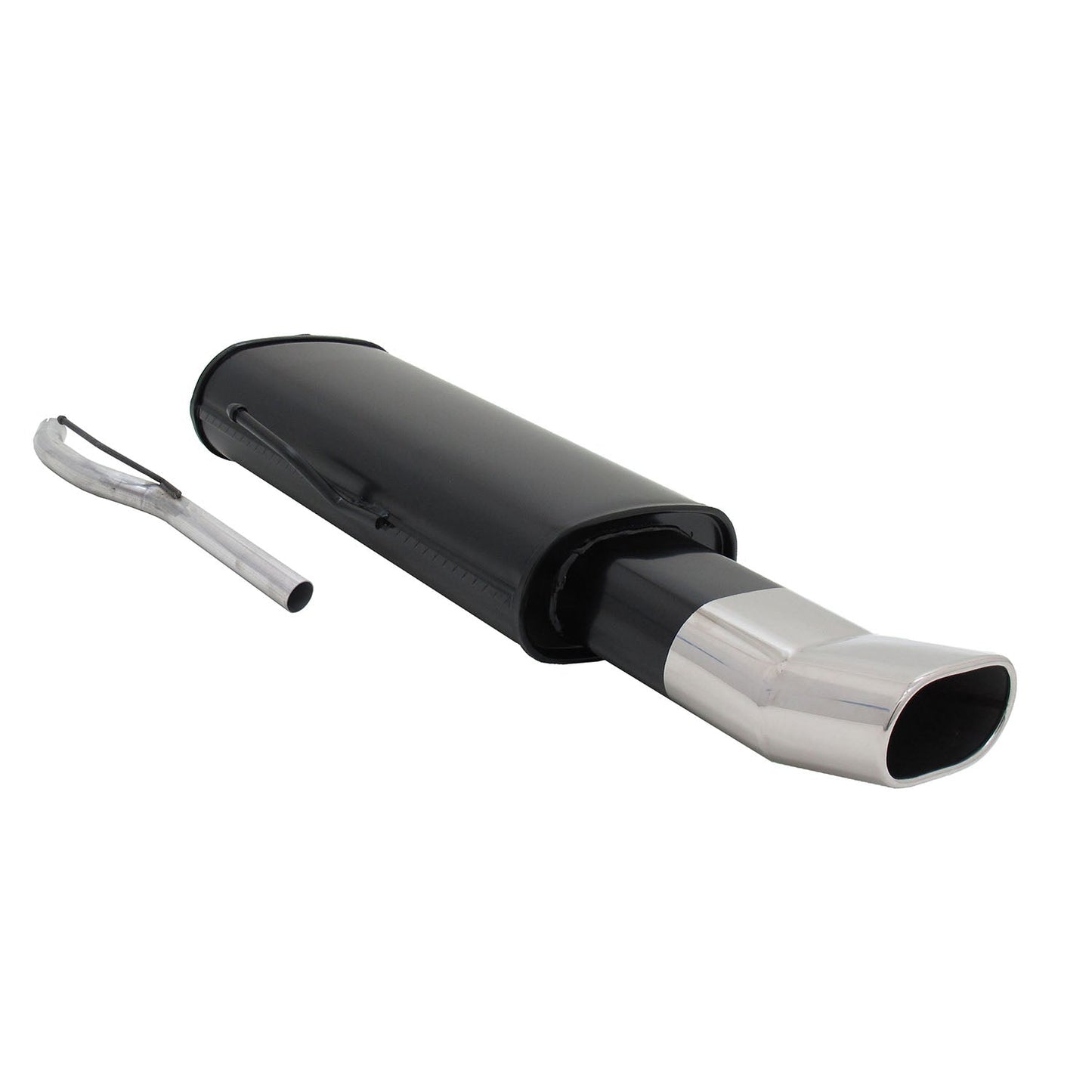 Novus Sportauspuff für VW Passat 35i 135x75mm DTM Endschalldämpfer mit ABE