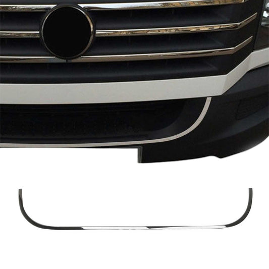 Benzi decorative grilă radiator pentru VW Crafter 2012-2017, oțel inoxidabil, argintiu, 1 bucată