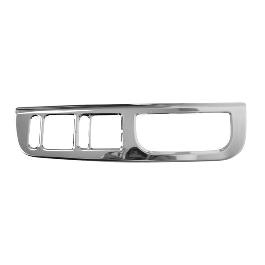 Comutator cadru regulator geam pentru Skoda Octavia 1999-2004 oțel inoxidabil cromat 1 buc.