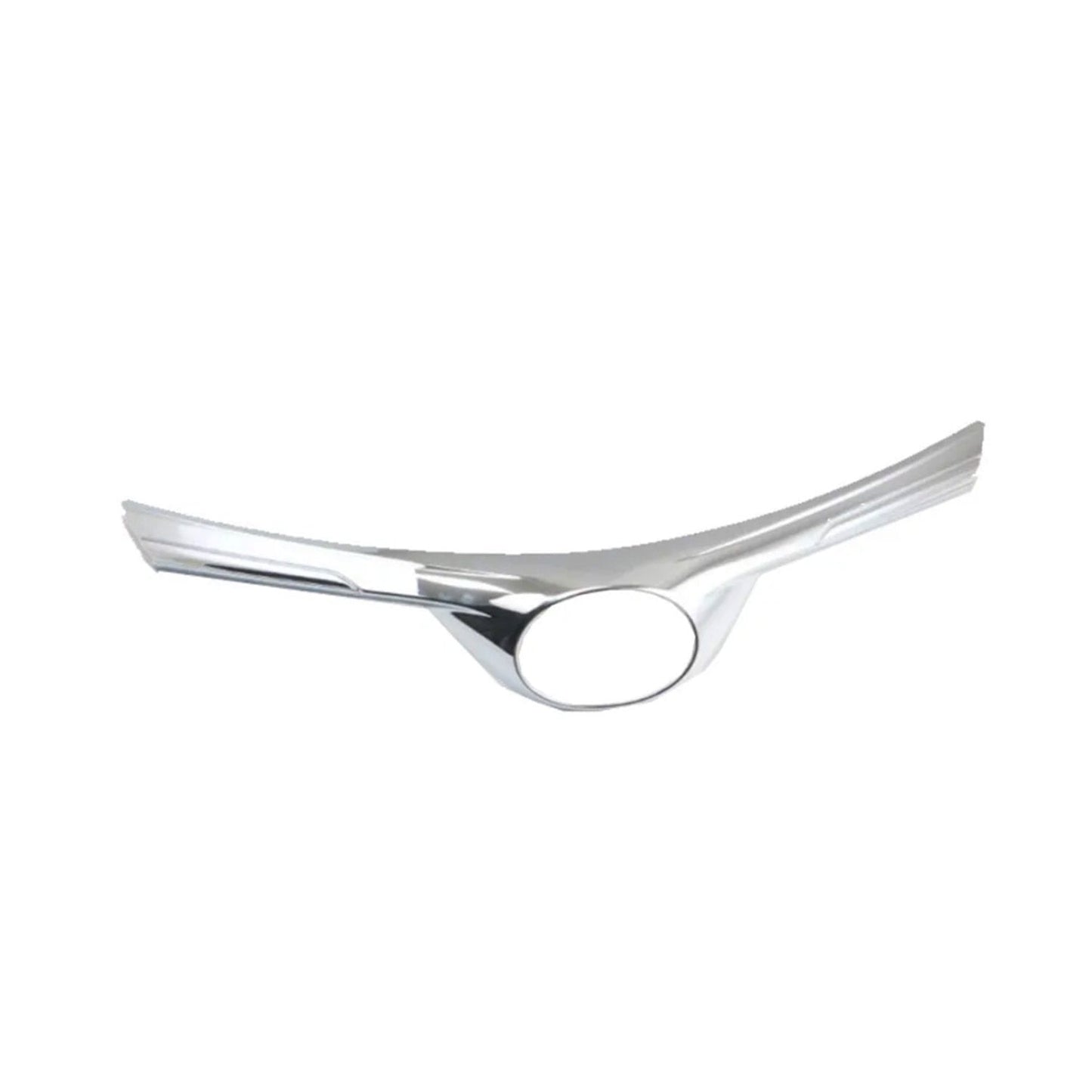 Kühlergrill Leisten Grillleisten für Toyota RAV4 2018-2025 Chrom ABS Silber 1tlg