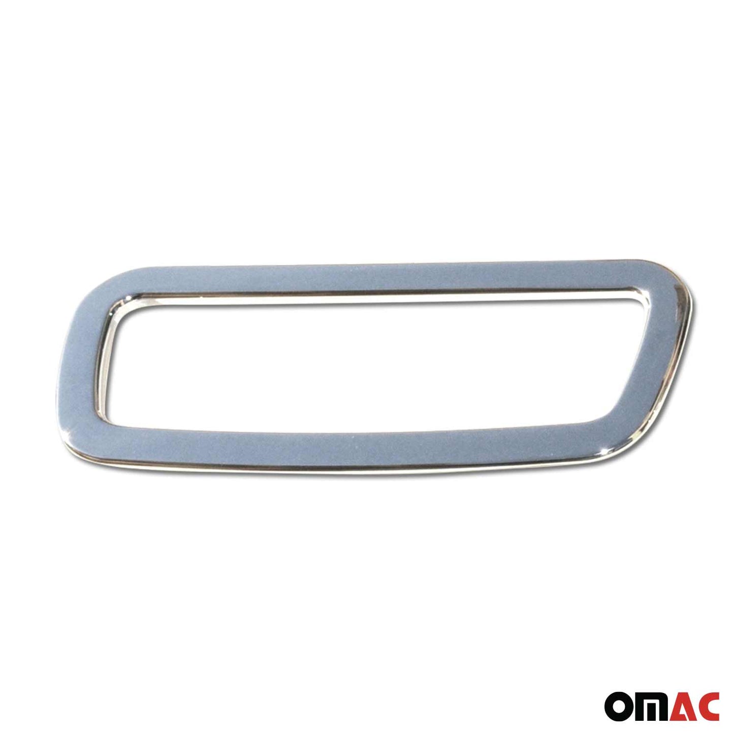 Ramă reflectorizantă spate pentru Mitsubishi ASX, cromată, ABS argintie, set 3 piese