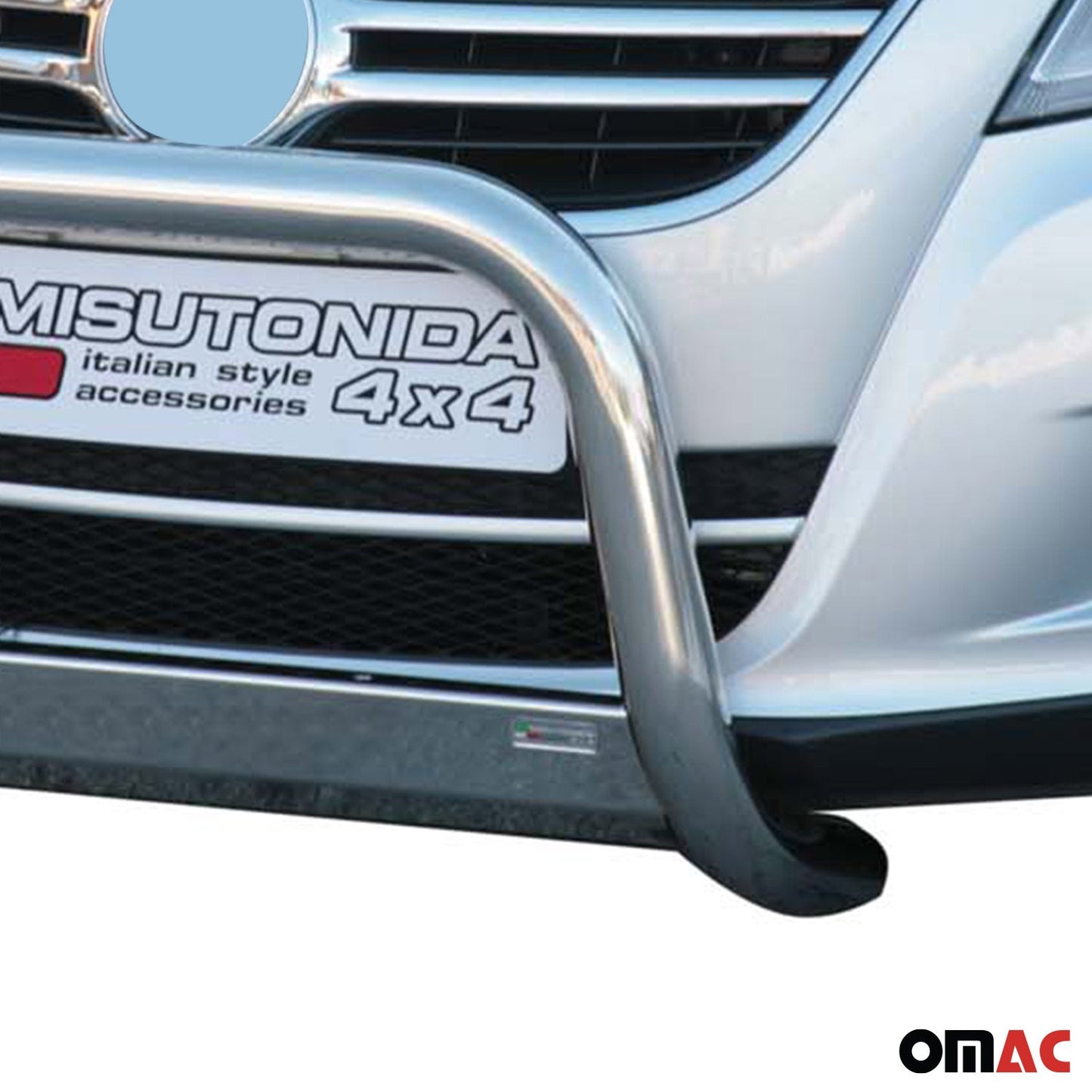 Frontbügel Frontschutzbügel für VW Tiguan 2007-2011 ø63mm Stahl Silber Schutz