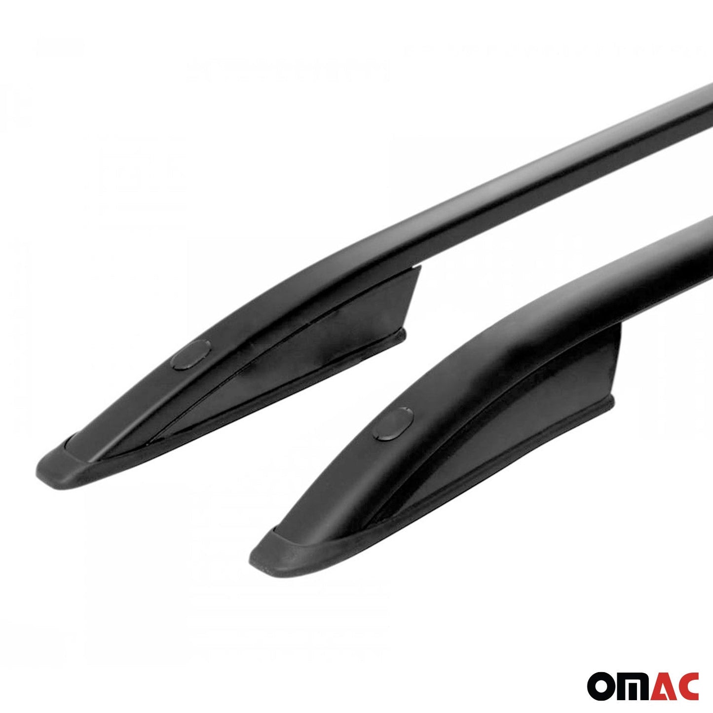 2016-2019 Peugeot 3008 Dachreling Dachträger Schwarz Aluminium 2 tlg