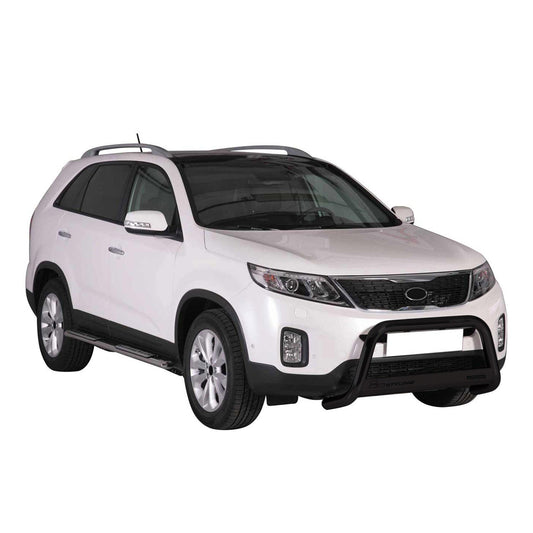 Bară de protecție/buton față pentru Kia Sorento 2012-2015 ø63mm oțel negru protecție