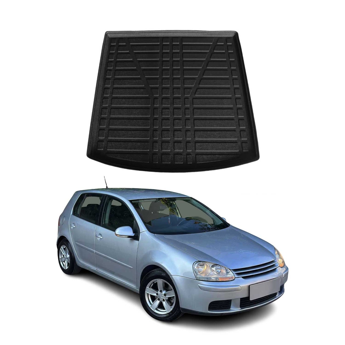 Protecție portbagaj/cargo pentru VW Golf Variant 2003-2009, cauciuc TPE, negru