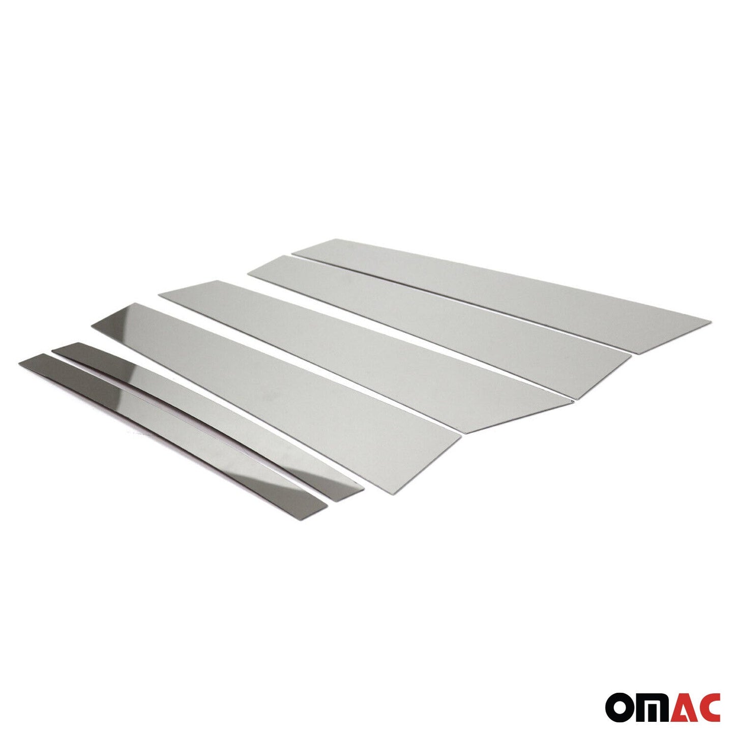 B-Säule C-Säule Türsäulen Verkleidung für Mercedes C Klasse 2014-2020 Chrom 6tlg