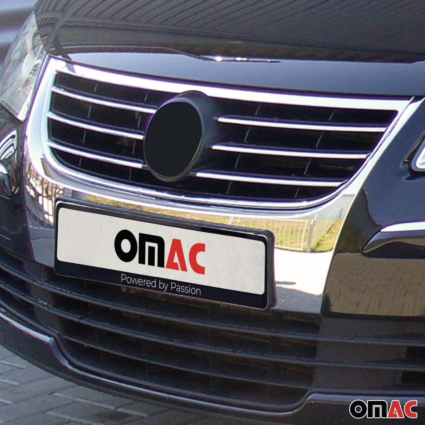 Benzi decorative grilă radiator pentru VW Touran 2003-2006, oțel inoxidabil, argintiu, 6 bucăți