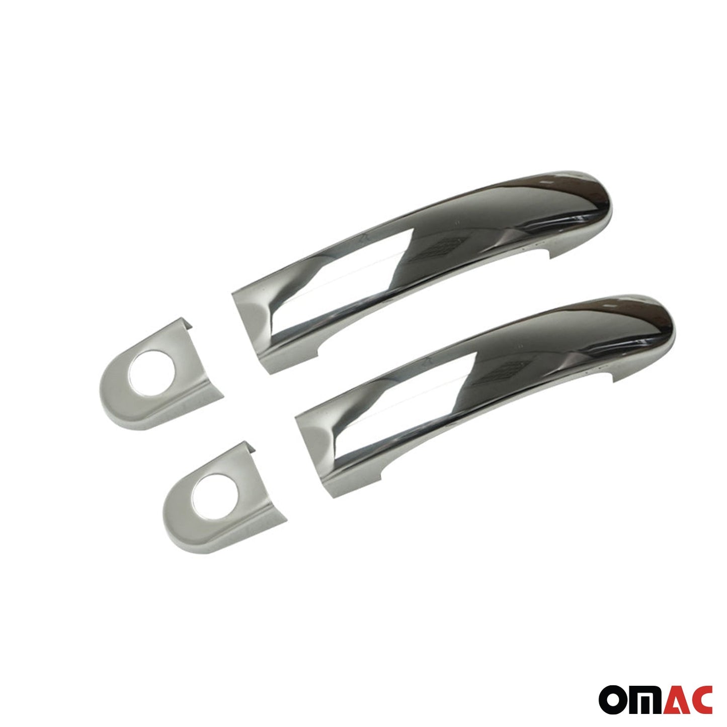 Türgriff Blende Türgriffkappen für VW T6 T6.1 alle 2015-2024 2tür 1Hole Chrom 4x