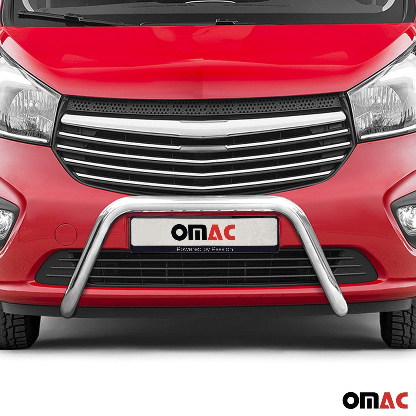 Bară de protecție față pentru Opel Vivaro 2014-2019 cu ABE (omologare de tip germană) Oțel Argintiu