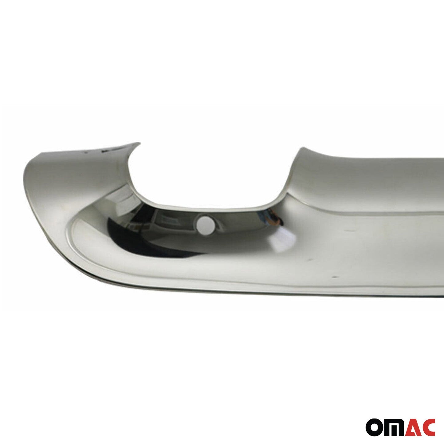 2015-2022 Renault Kadjar Heckstoßfänger-Diffusor-Zierschutz Silber Stahl