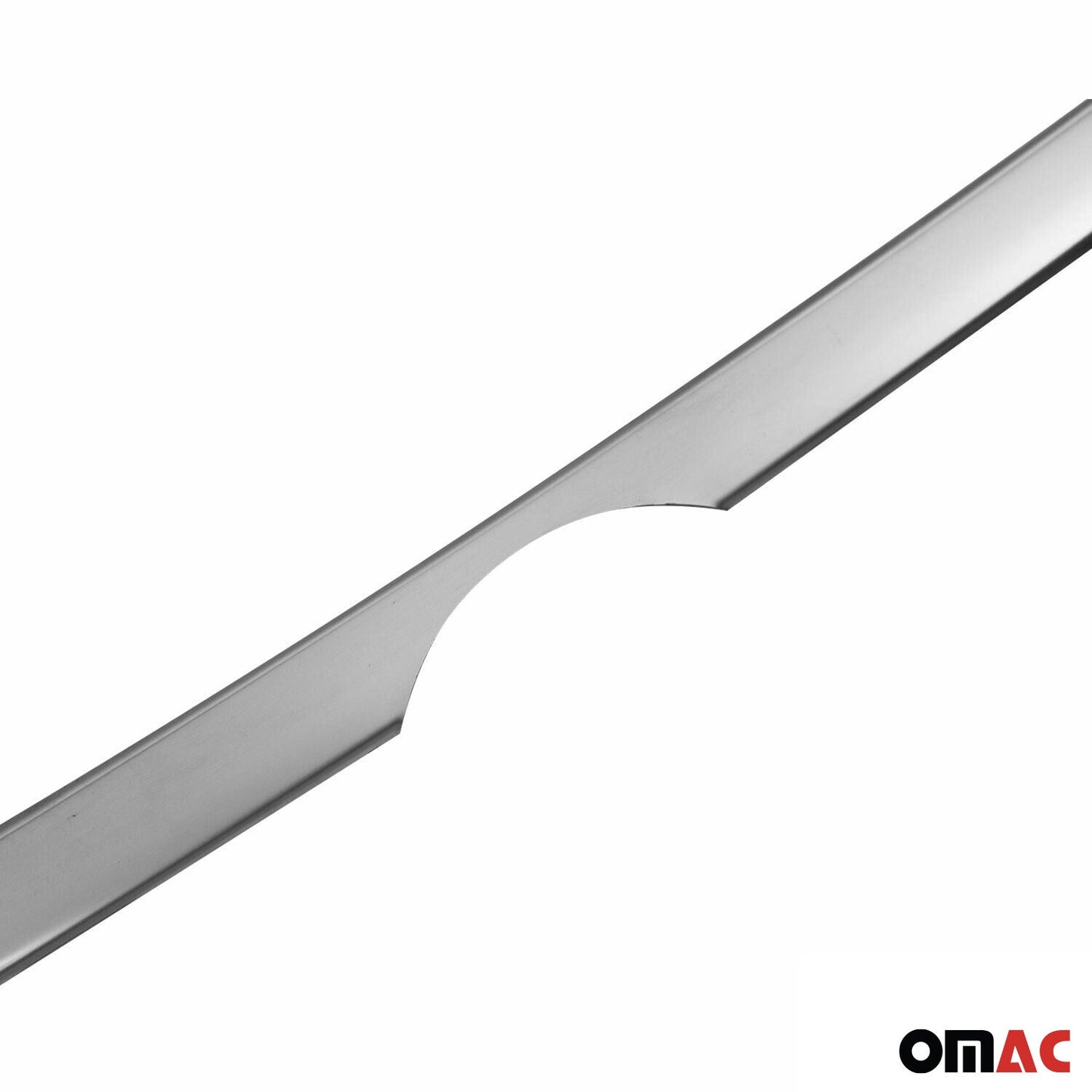 Benzi decorative grilă radiator pentru VW Polo 2017-2021, partea superioară, oțel inoxidabil, argintiu