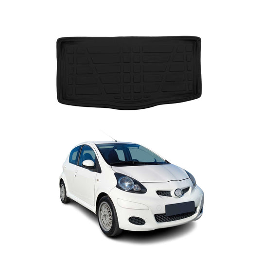 Protecție portbagaj/căptușeală marfă pentru Toyota Aygo 2005-2014 hatchback, cauciuc TPE