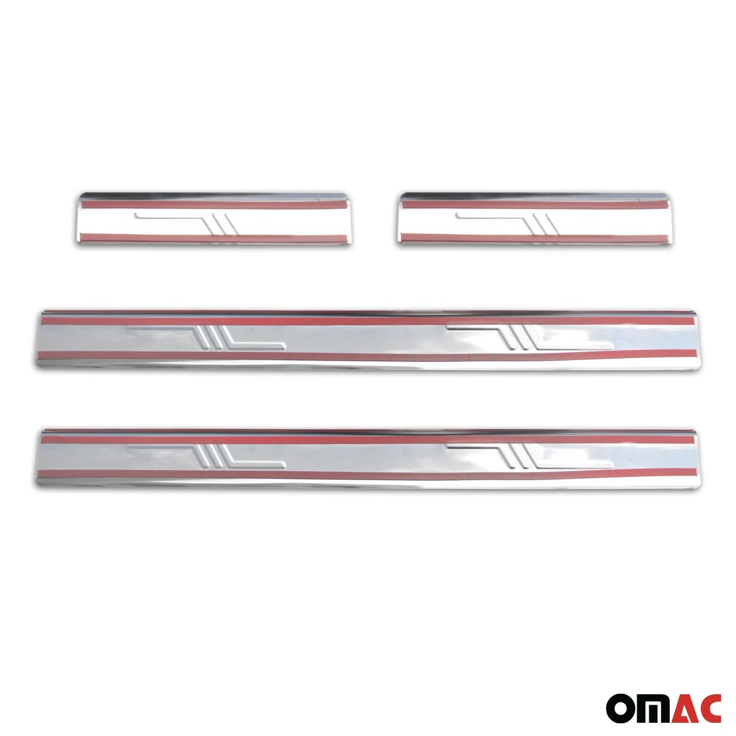 Einstiegsleisten Türschweller für Toyota Prius 2001-2025 Edelstahl Silber 4tlg