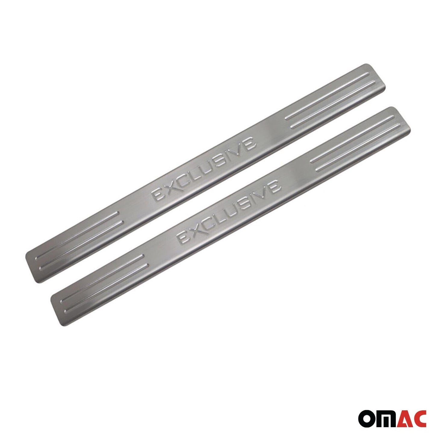 Einstiegsleisten Lackschutz Türschweller Exclusive Chrom Edelstahl 2 tlg