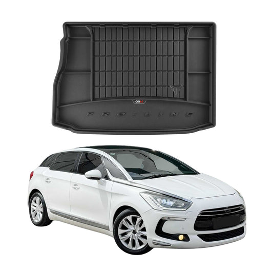 Gumowa wykładzina bagażnika OMAC do Citroena DS5 Hybrid 2011-2015 z wkładem TPE