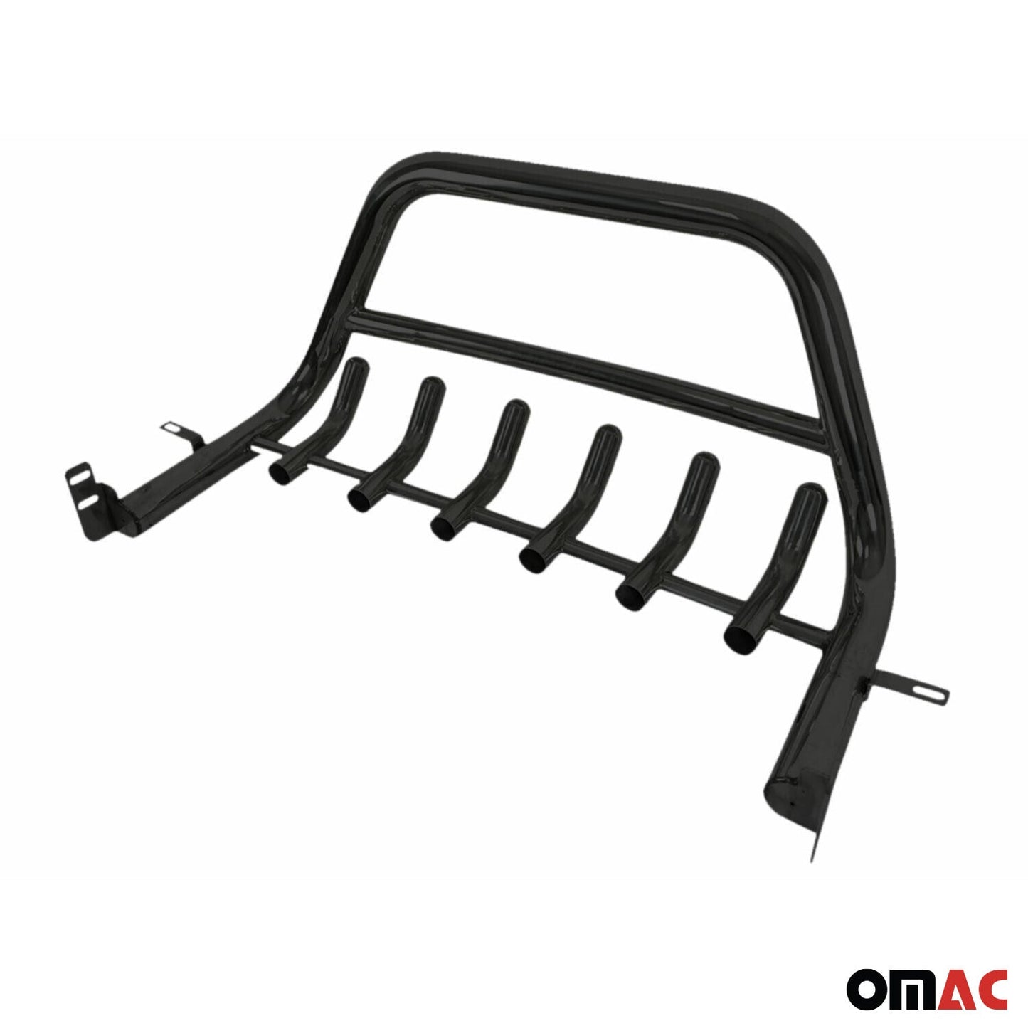 Bară de protecție față pentru Toyota Hilux 2018-2022, oțel inoxidabil cu ABE (omologare de tip germană), neagră