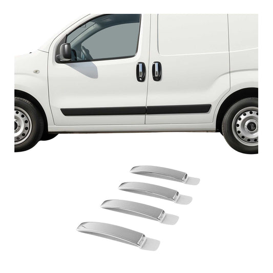 Türgriff Blende Türgriffkappen für Opel Combo 2012-2019 Edelstahl Silber 4tlg
