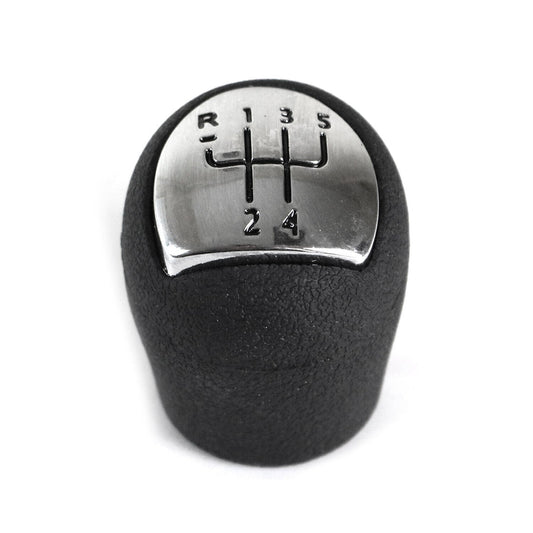 Maneta schimbătorului de viteze pentru Renault Kangoo 2008-2013 cu 5 trepte, piele ecologică, negru