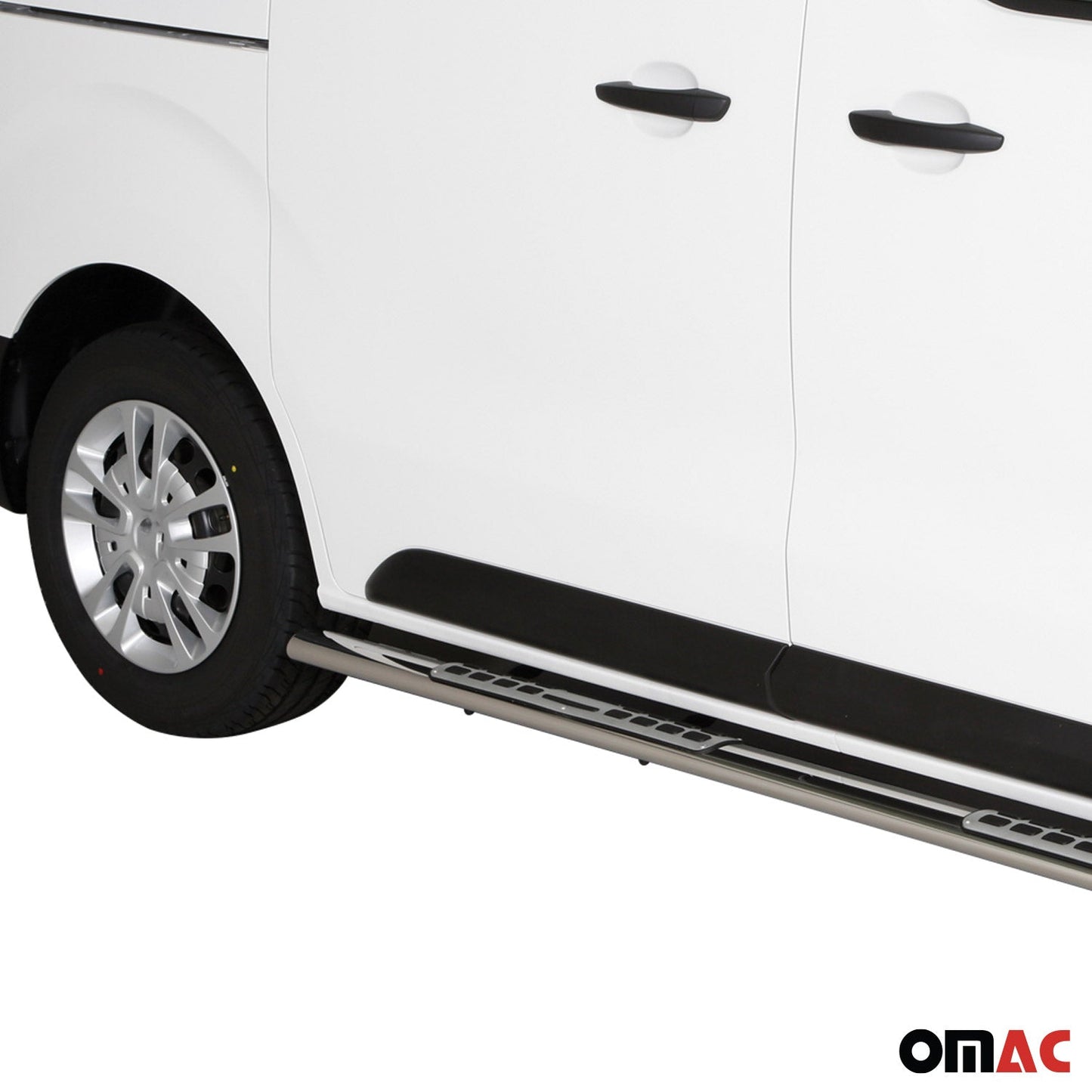 Stahl Seitenschweller Schwellerrohre für Peugeot Expert 2016-2025 L1 Kurzer Grau