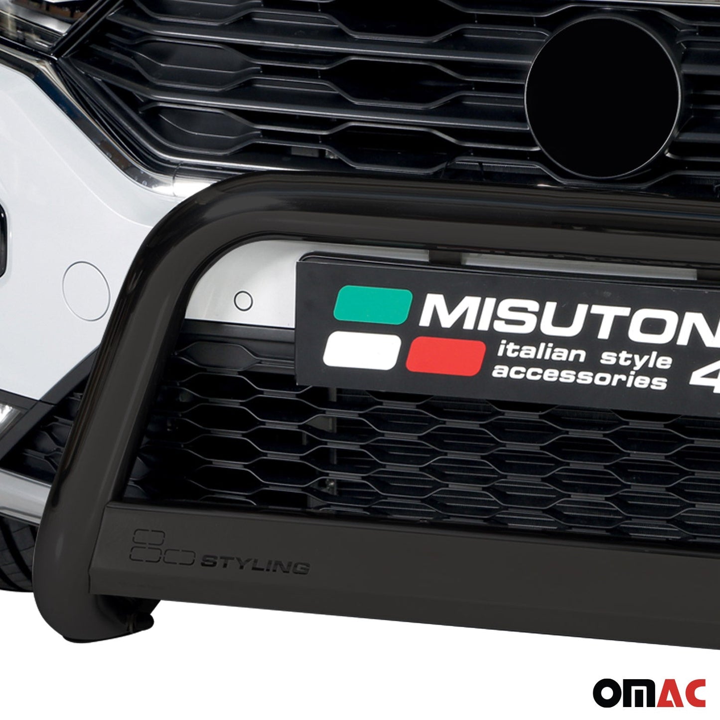 Frontbügel Frontschutzbügel für VW T-Roc 2017-2025 ø63mm Stahl Schwarz Schutz