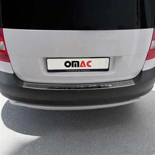 Apărătoare prag/bară de protecție pentru Skoda Yeti 2009-2013, oțel inoxidabil, argintiu