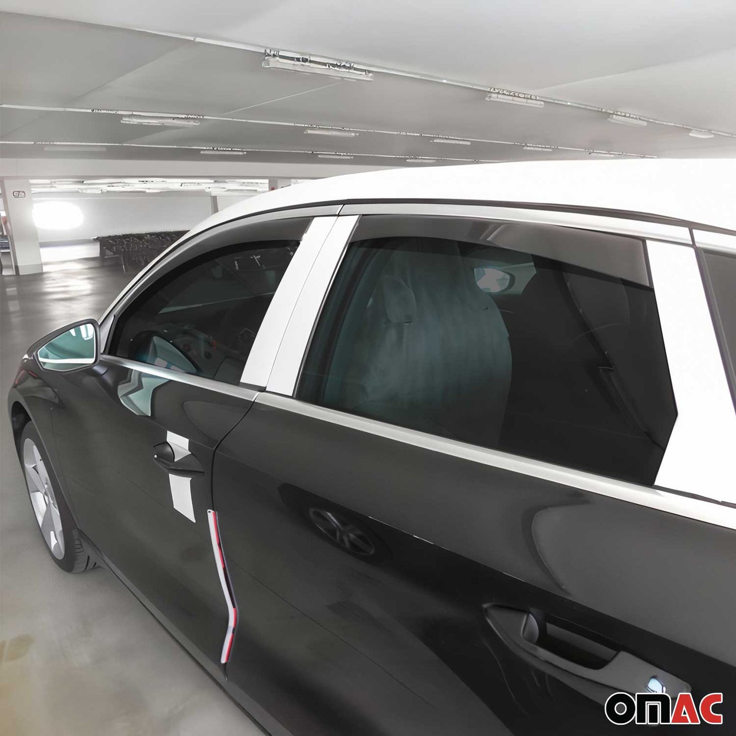 Windabweiser Regenabweiser für Audi A3 8Y Sportback 2020-2025 Dunkel Acryl 4tlg