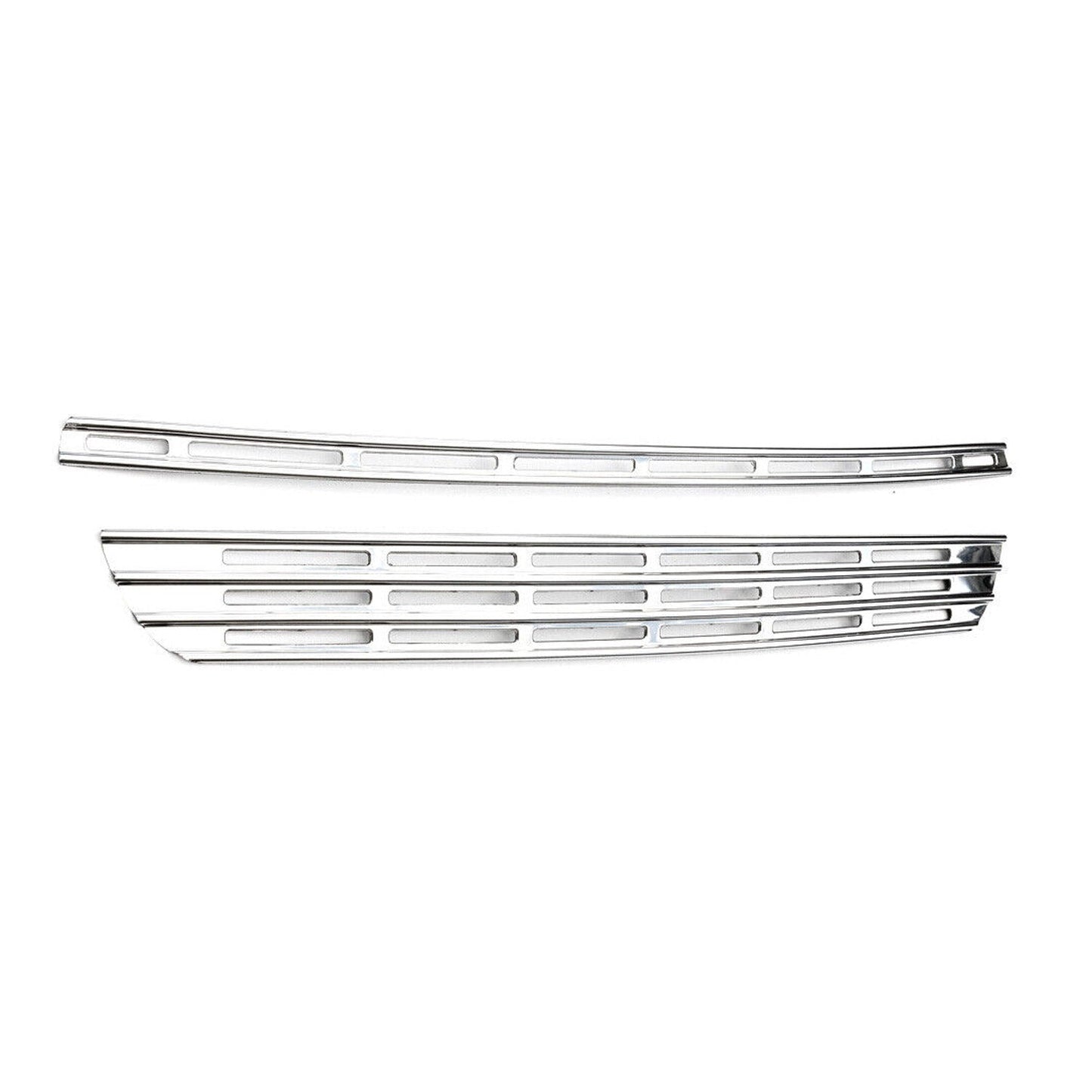 Benzi grilă radiator pentru Peugeot Partner Tepee 2008-2015, cromate, 2x
