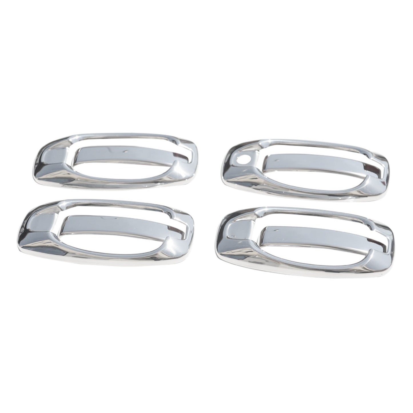 Türgriff Blende Türgriffkappen für Fiat Fiorino 2007-2021 4-Tür Edelstahl 8x