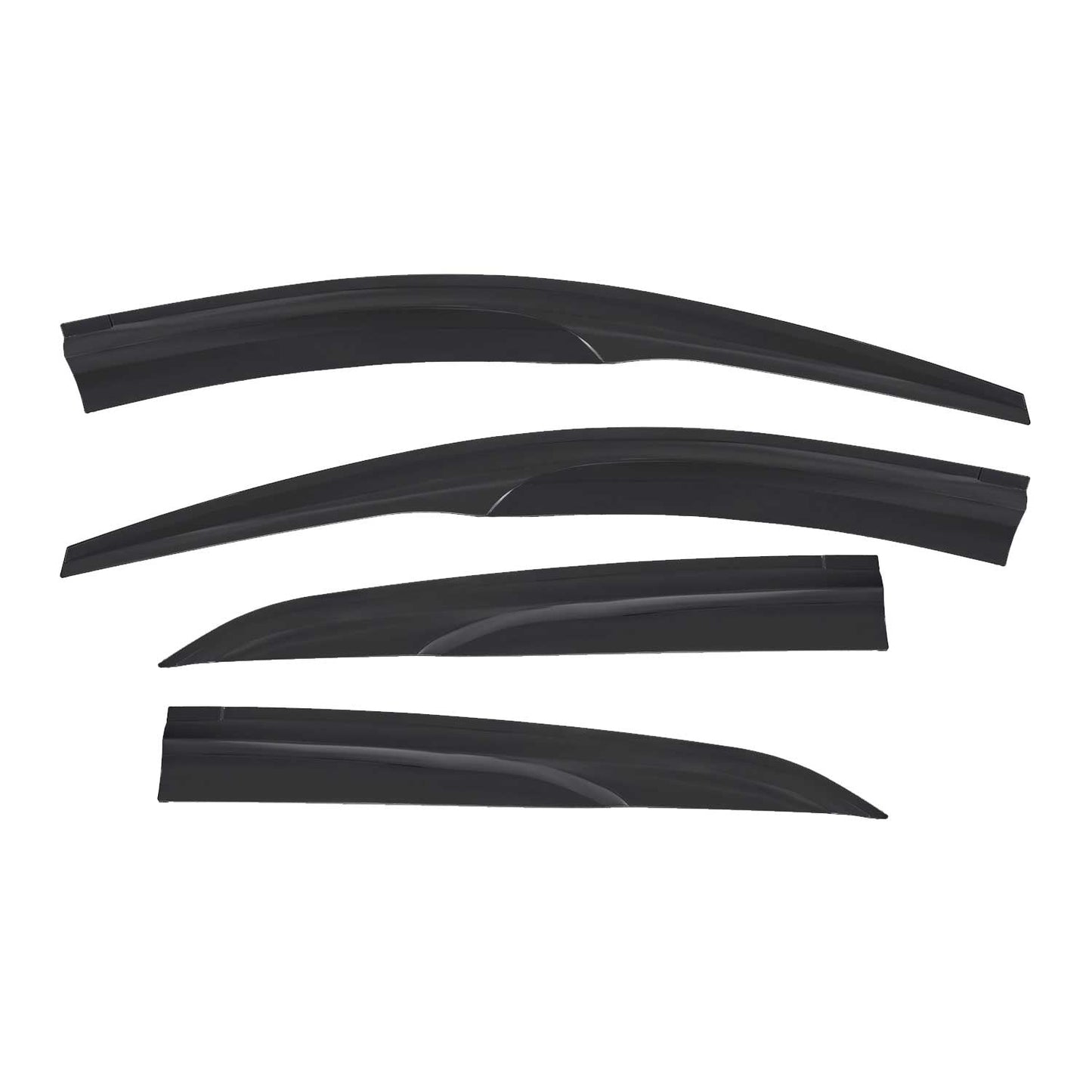 4x Deflectoare de vânt Deflectoare de ploaie pentru Toyota Corolla 2013-2019 Acril Întunecat