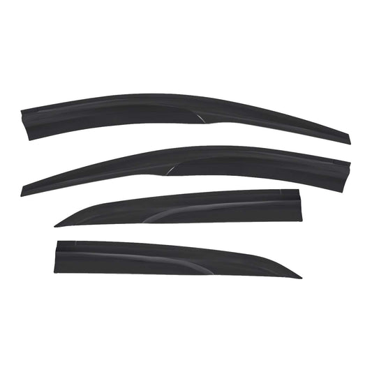 4x Deflectoare de vânt Deflectoare de ploaie pentru Toyota Corolla 2013-2019 Acril Întunecat