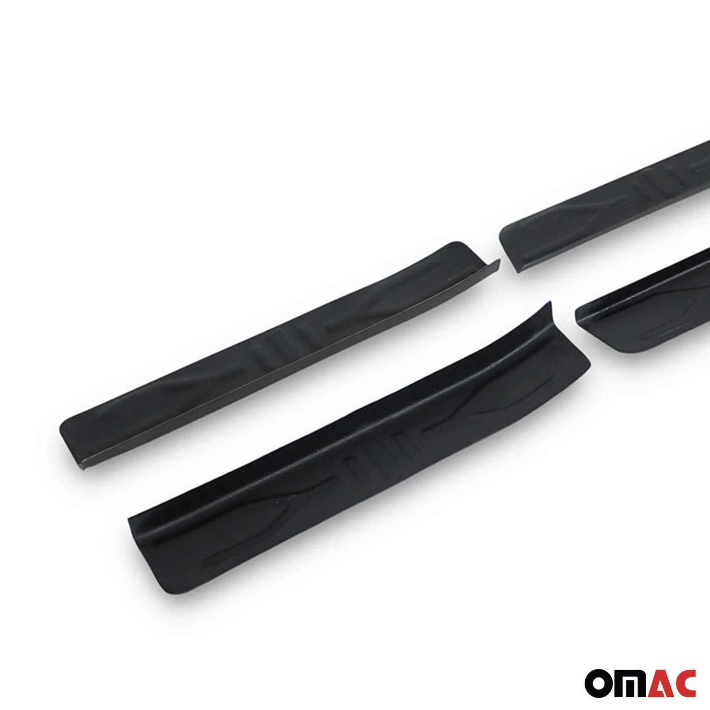 Protecții prag uși pentru Dacia Lodgy 2012-2024 ABS Negru set 4 piese