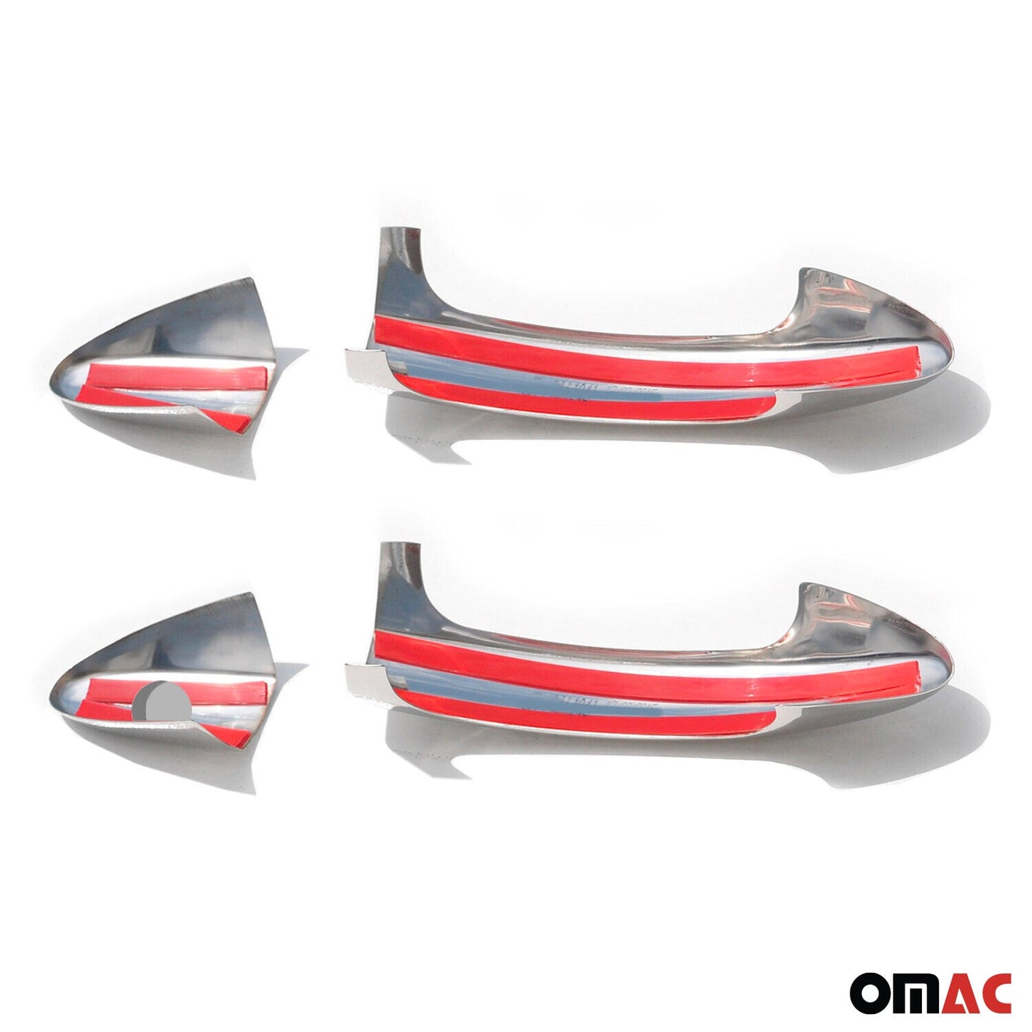 Türgriff Blende Türgriffkappen für Ford B-Max Van 2012-2017 2-Tür Edelstahl 4tlg