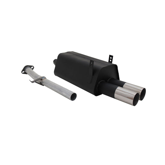 Novus Sportauspuff für BMW 3er E36 316 / 318 2x76mm RL-Design  mit ABE