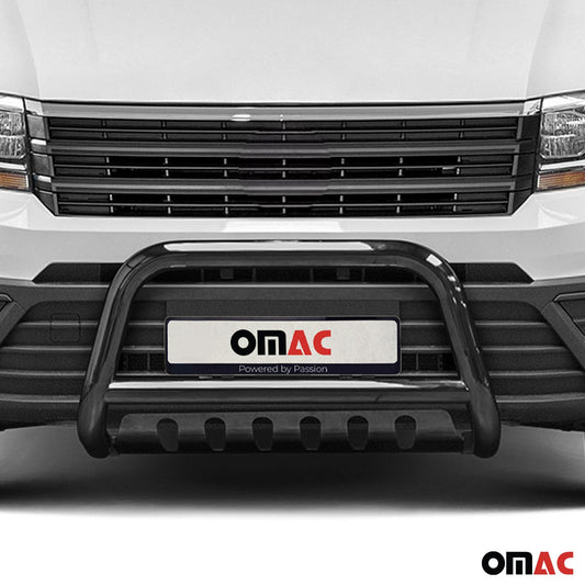 Frontbügel Frontschutzbügel für VW Crafter 2017-2025 Edelstahl mit ABE Schwarz