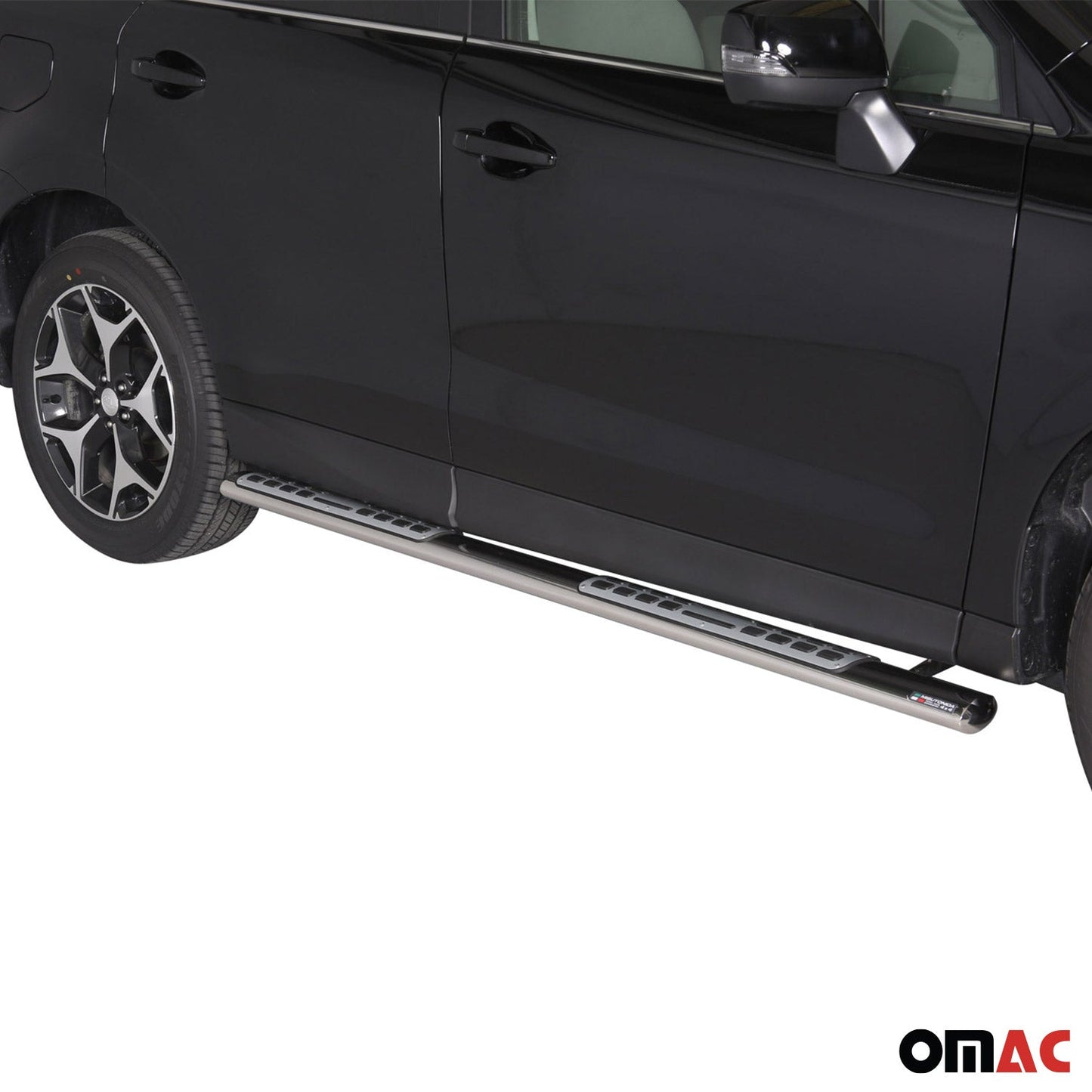 Praguri/praguri laterale din oțel inoxidabil pentru Subaru Forester 2013-2015, argintii