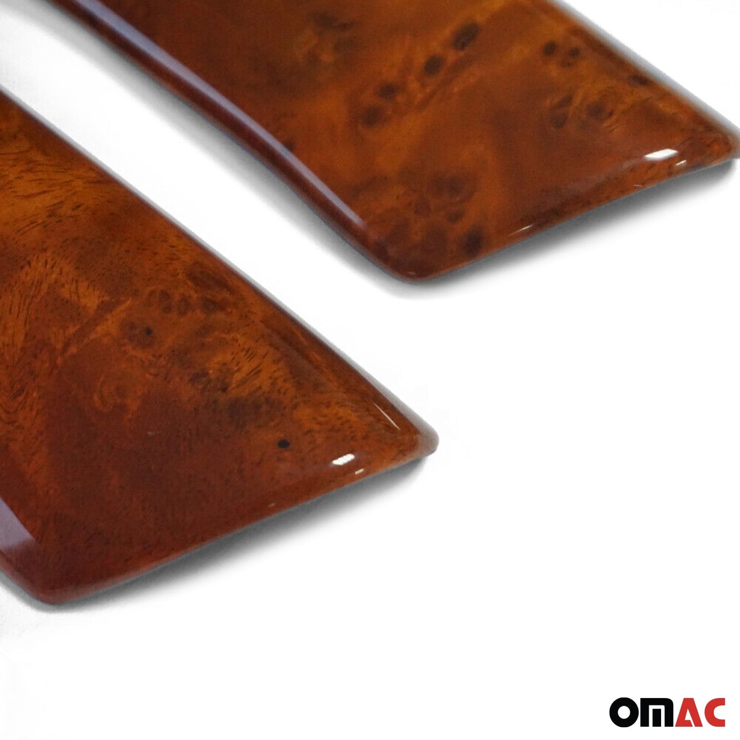 Ornamente mâner interior ușă pentru VW Transporter T5 2003-2015, lemn masiv, set 2 piese