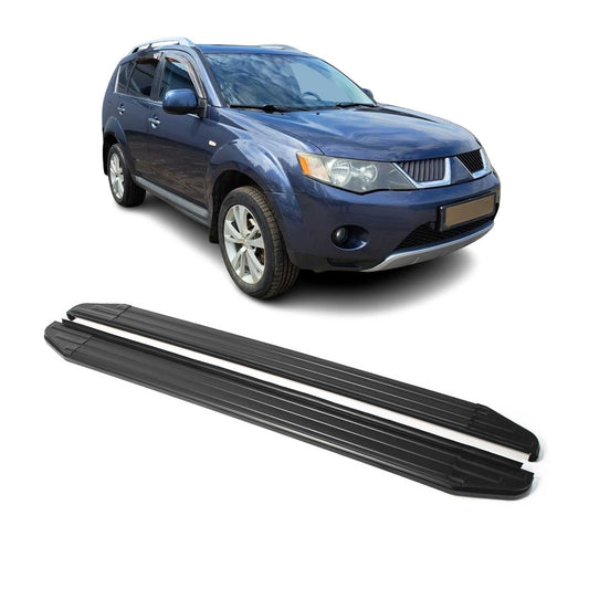 Trittbretter Seitenschweller für Mitsubishi Outlander 2007-2015 ABE Alu