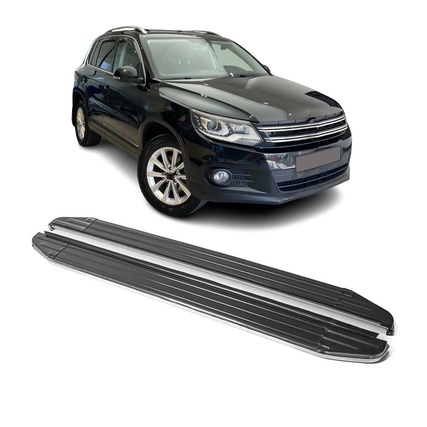 Trittbretter Seitenschweller für VW Tiguan 2007-2016 ABE Alu