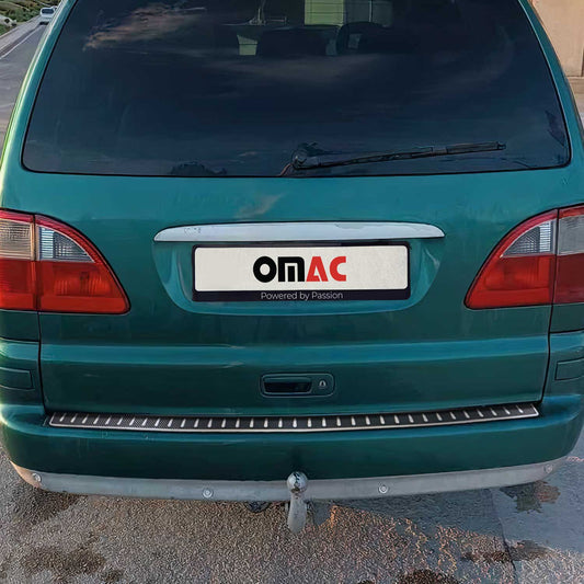 Protecție margini bara de protecție pentru Ford Galaxy 1995-2006, oțel inoxidabil, folie din fibră de carbon