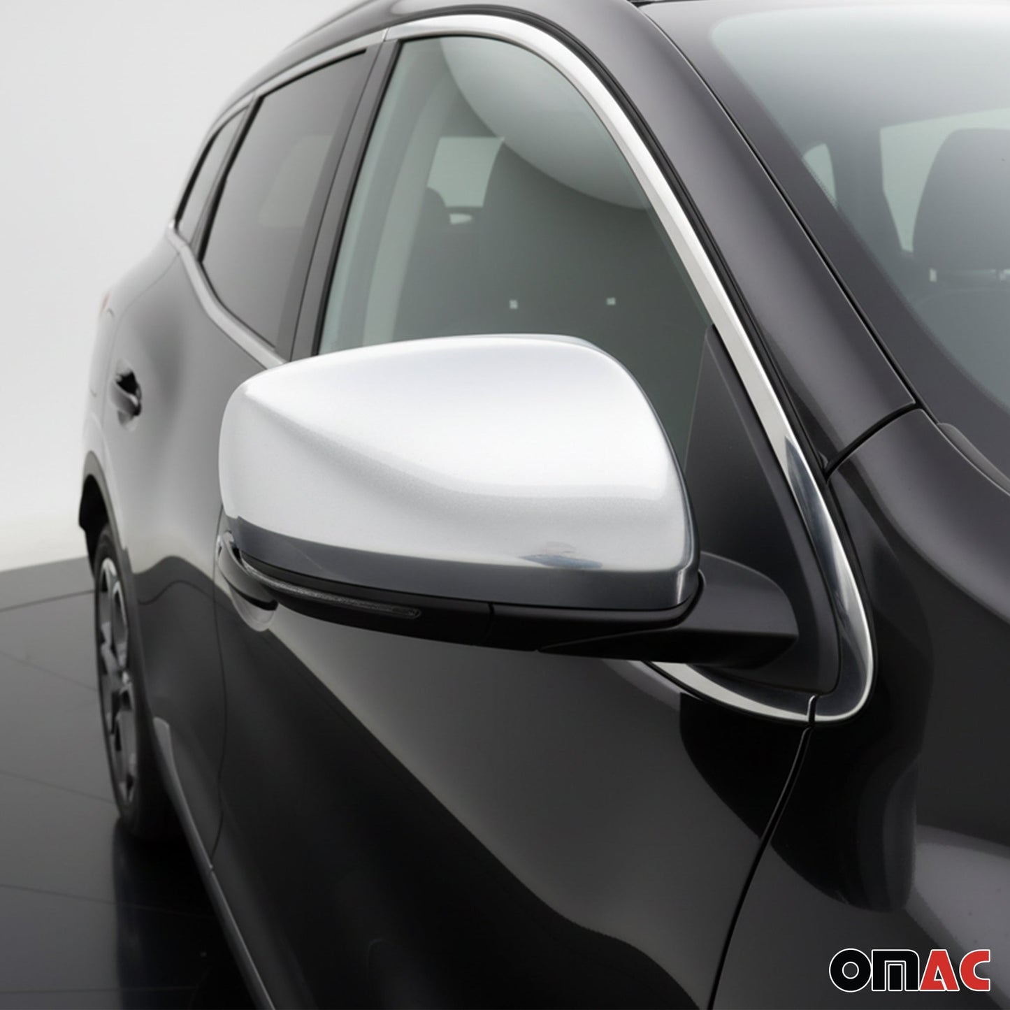 Spiegelkappen Spiegelabdeckung für Renault Espace 2015-2025 ABS Silber