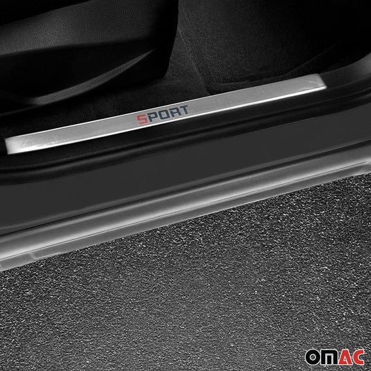 Einstiegsleisten Türschutzleisten Türschutz für VW Polo 2009-2017 Edelstahl 2tlg