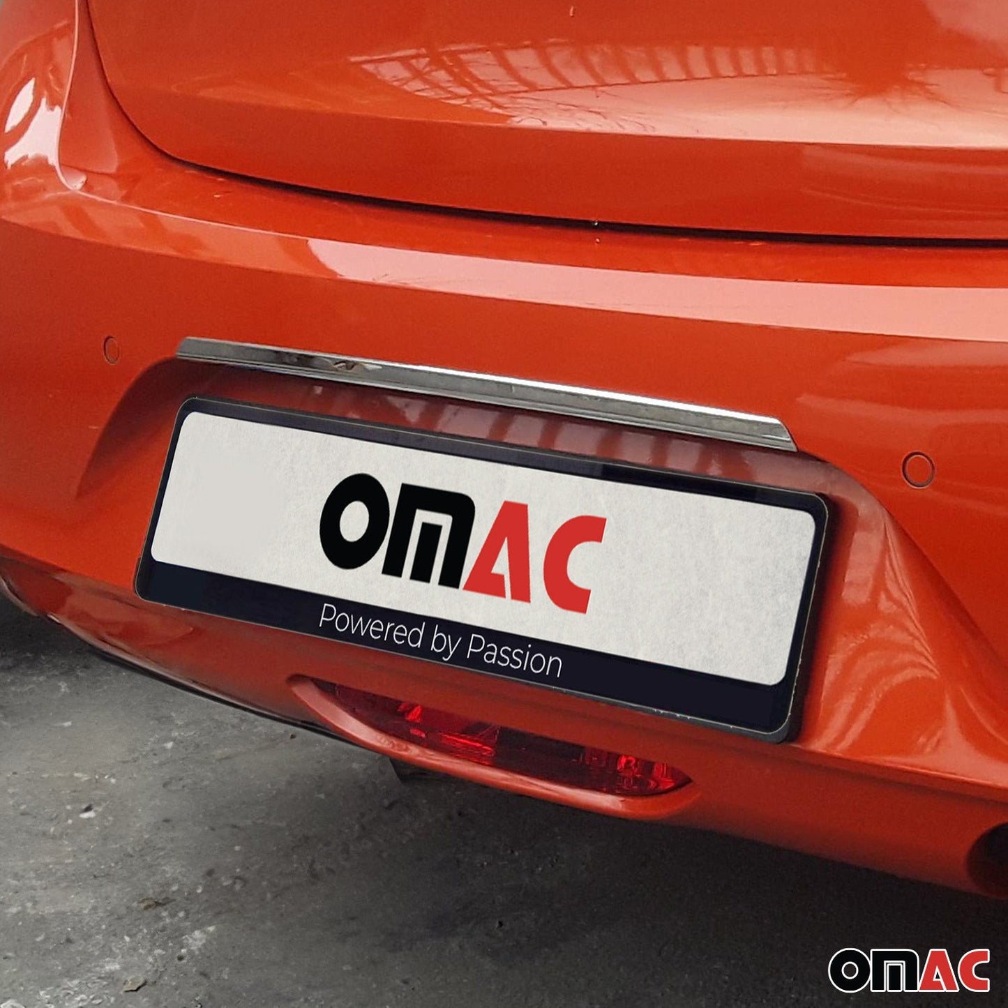 Bandă decorativă portbagaj, bandă decorativă hayon pentru Opel Corsa F 2019-2025, oțel inoxidabil cromat