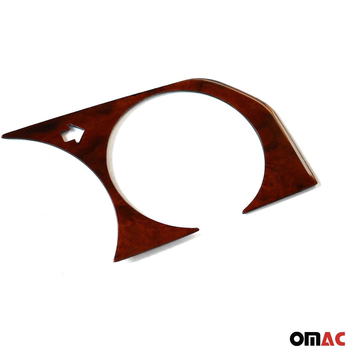 Cadru/capac vitezometru cabină Mercedes W201 1982-1993 lemn nuci de burl