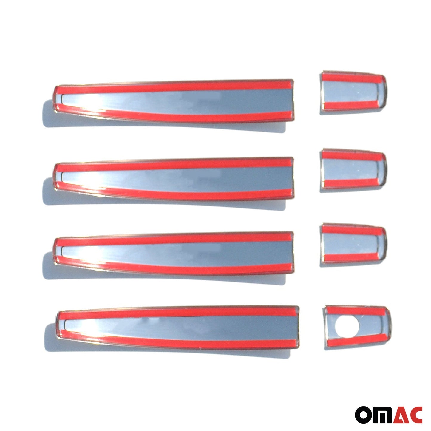 Ornamente cromate pentru mânerul ușii pentru Opel Insignia 2008-2017 cu 4 uși, oțel inoxidabil 8x