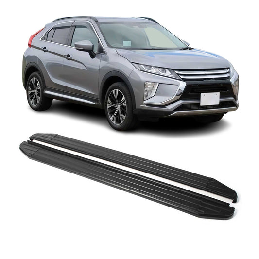 Trittbretter Seitenschweller für Mitsubishi Eclipse Cross 2018-2024 ABE Alu