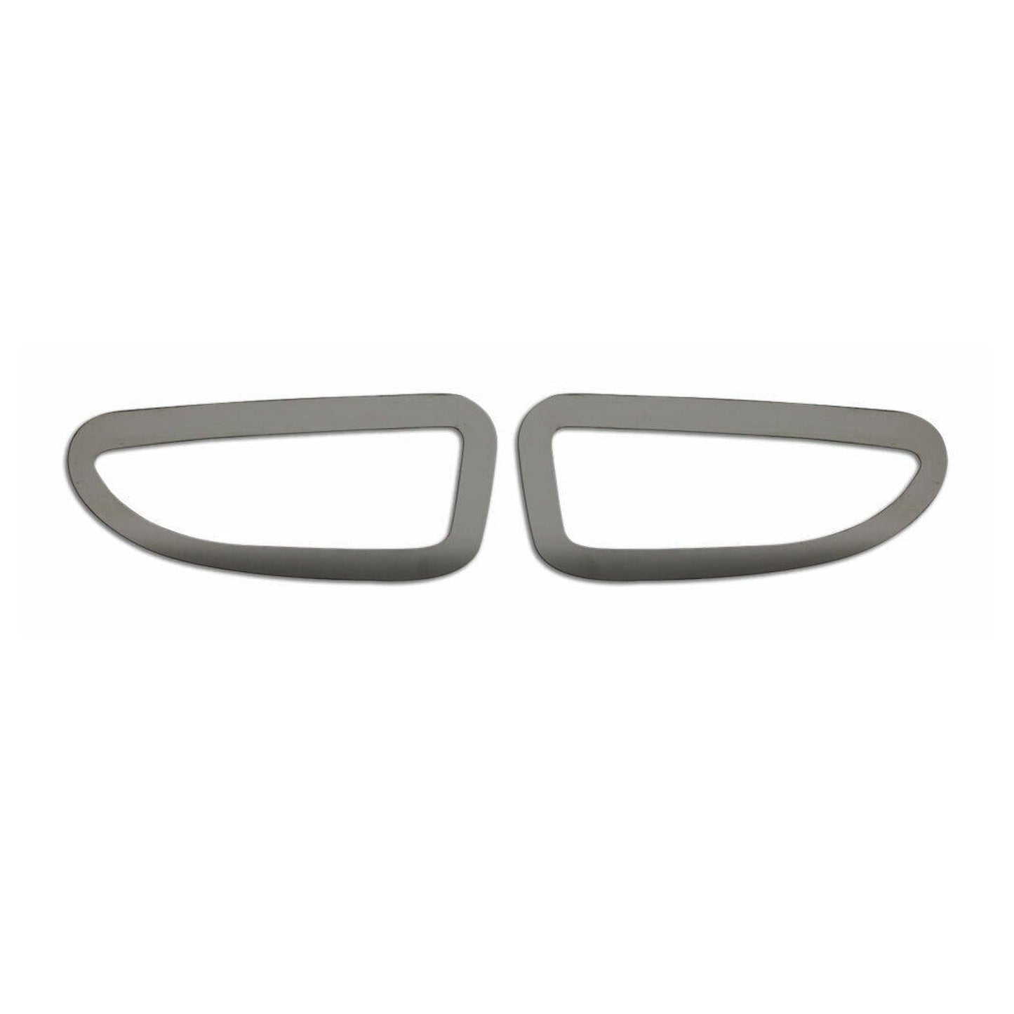 Ramă semnalizator, lunetă semnalizare, semnalizator lateral pentru Opel Astra K 2015-2021, cromat, închis la culoare