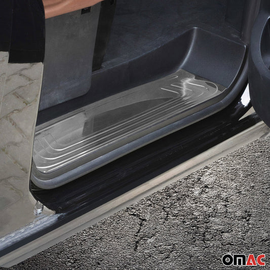 Ornamente prag ușă pentru Mercedes Vito W447 2014-2025, oțel inoxidabil, 2x