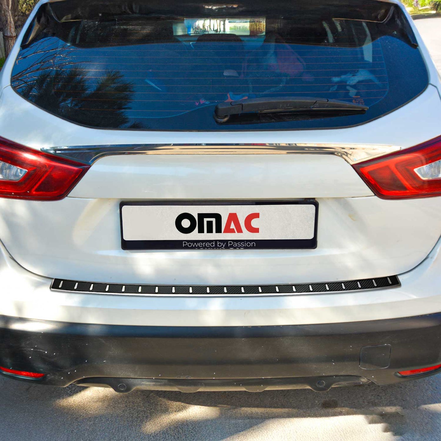 Ladekantenschutz Stoßstange für Nissan Qashqai J11 2014-2017 Edelstahl